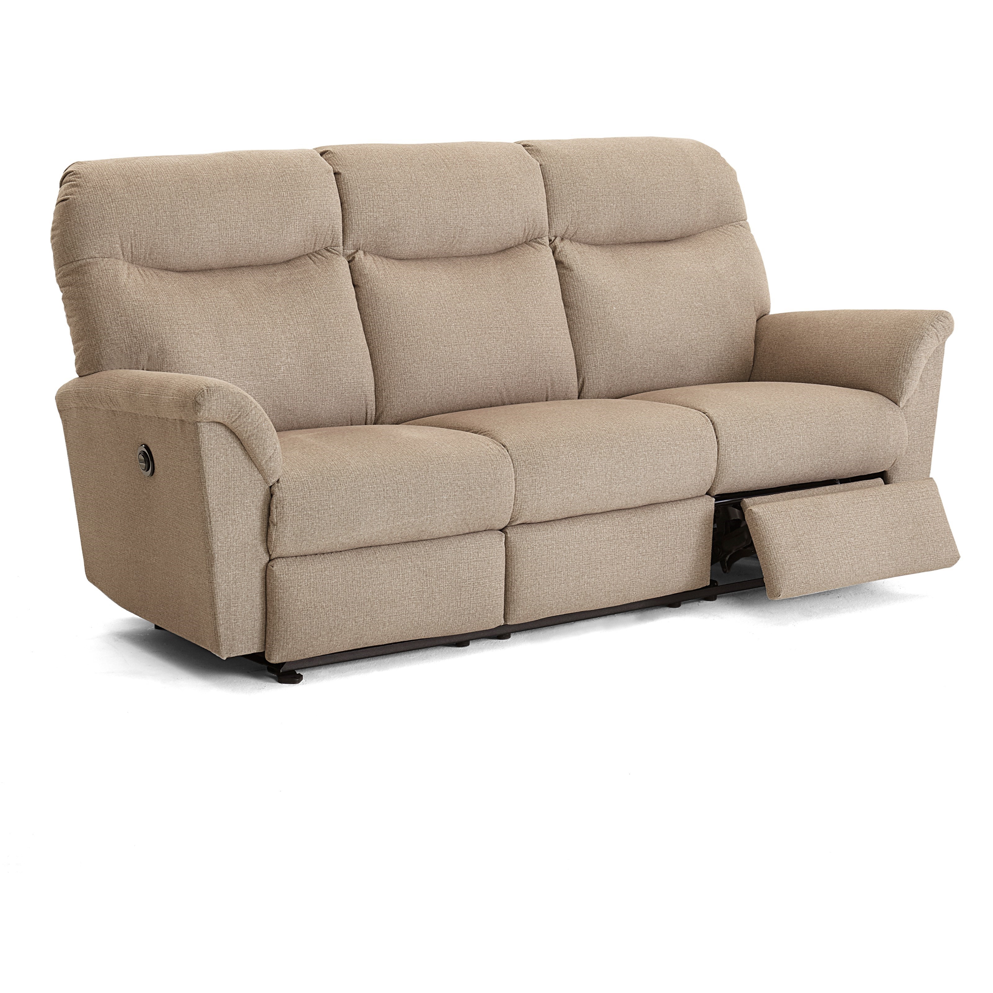Best Home Furnishings Caitlin S420RP4 Casual Power Reclining Space Saver Sofa Jacksonville